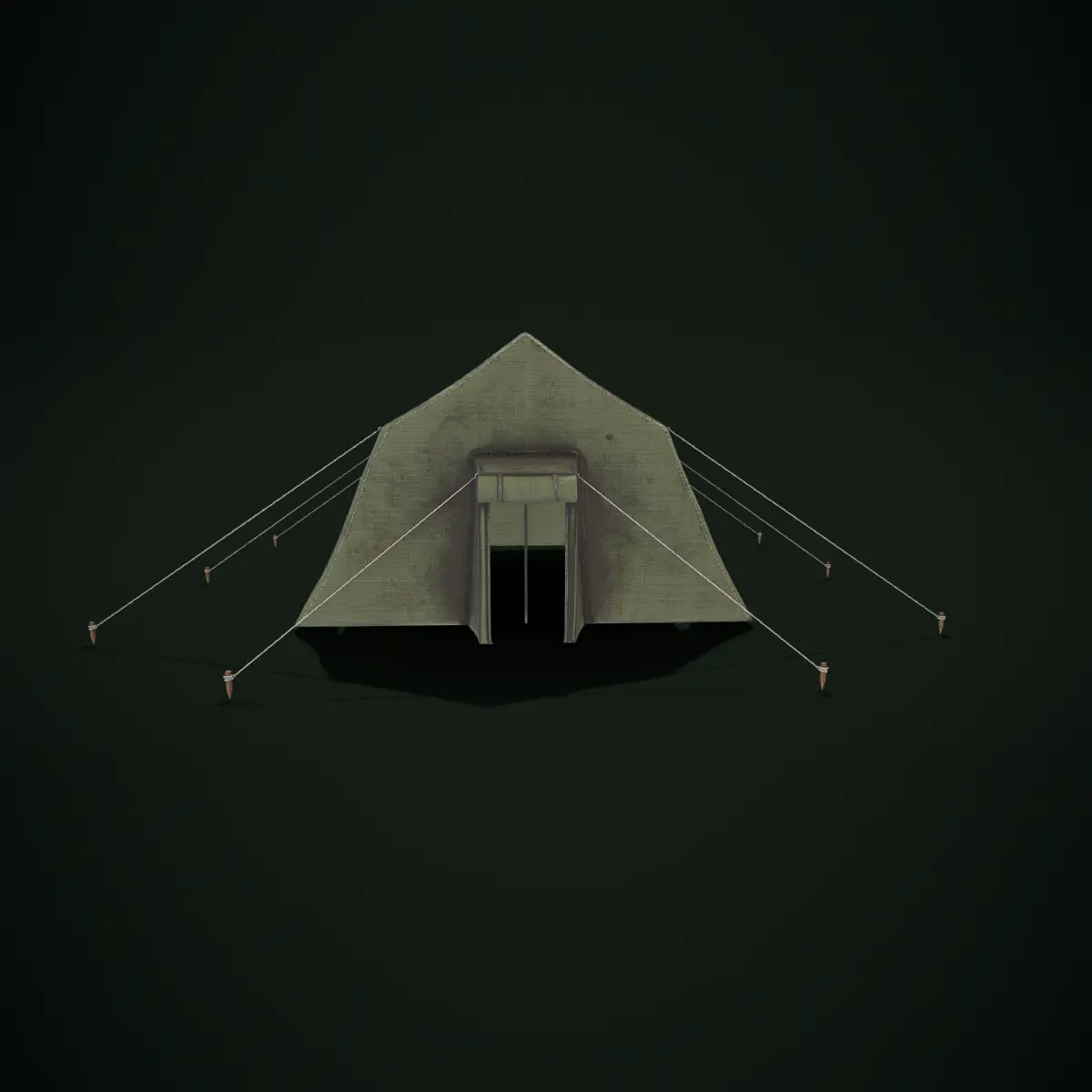 military-tent-3d-model