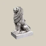 stone lion animal