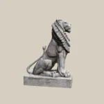 stone lion animal