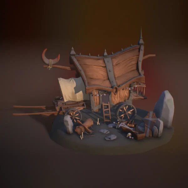 Traveling Wagon Vampire Hunter